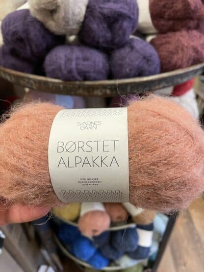 Produktbilde Garnet Børstet Alpakka
