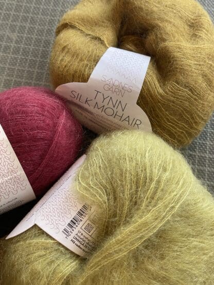 Garnet Tynn Silk Mohair - salg på utvalgte farger