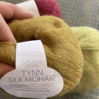 Garnet Tynn Silk Mohair - salg på utvalgte farger