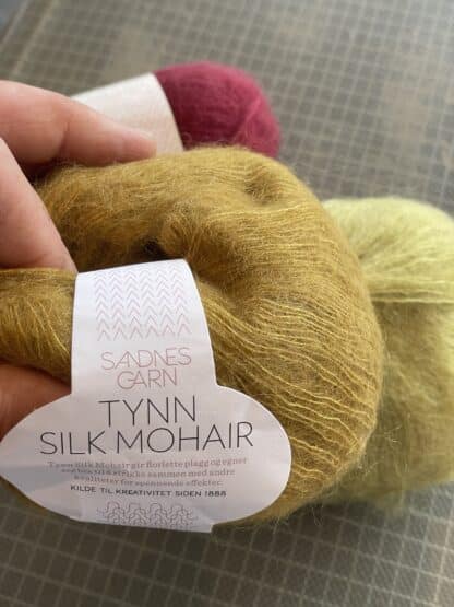 Garnet Tynn Silk Mohair - salg på utvalgte farger